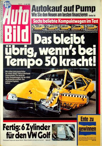 Deckblatt Auto Bild (27/1990)